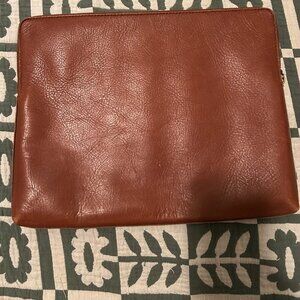 NWT Leather Madewell Laptop Sleeve
